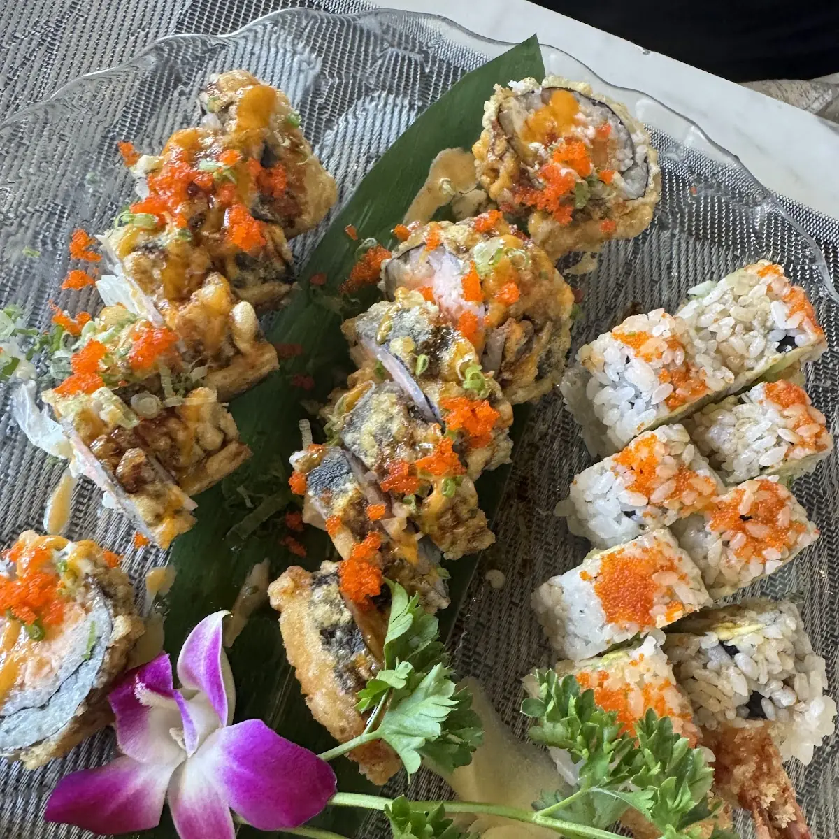 Dynamite Roll & Shrimp Tempura Roll