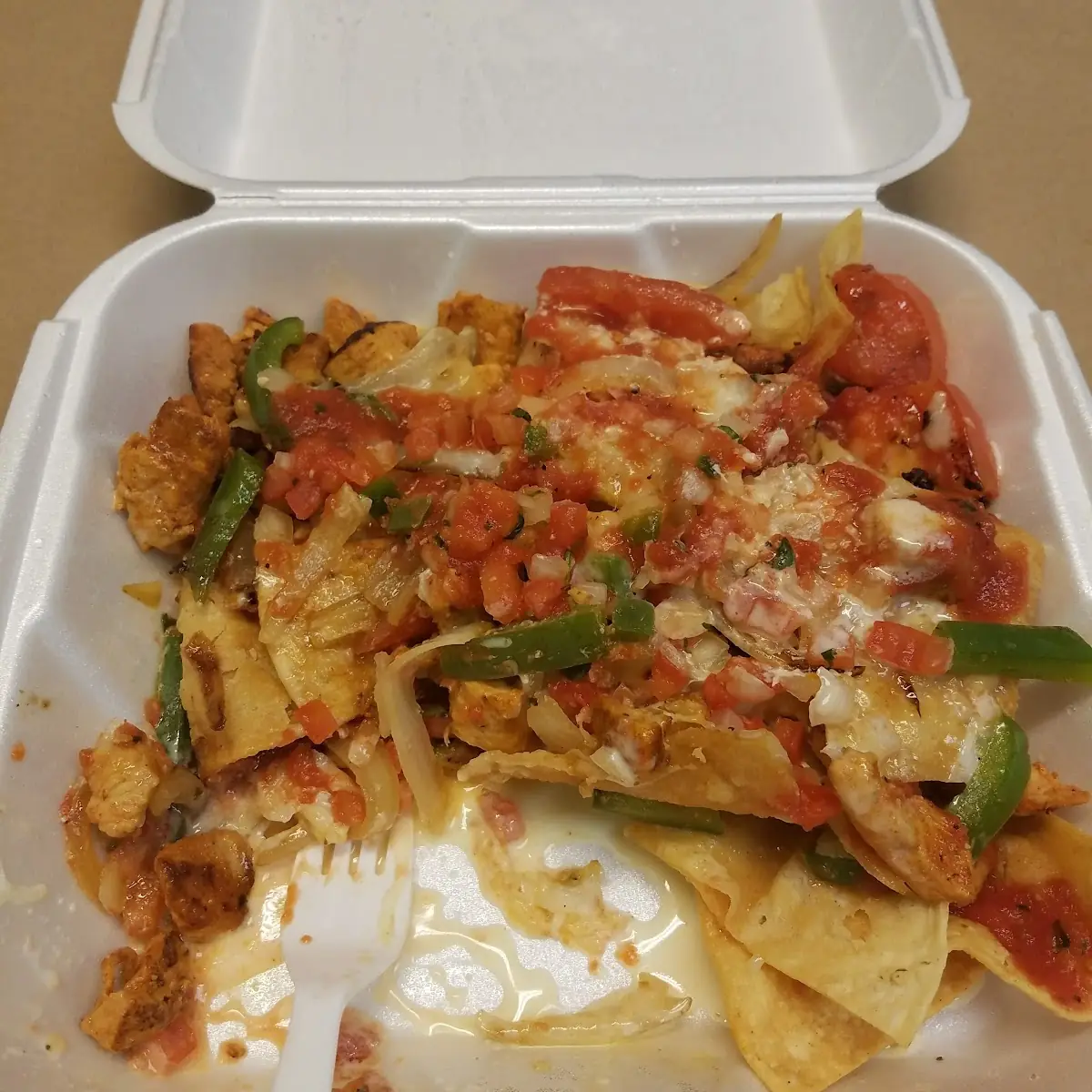 Chicken Nachos