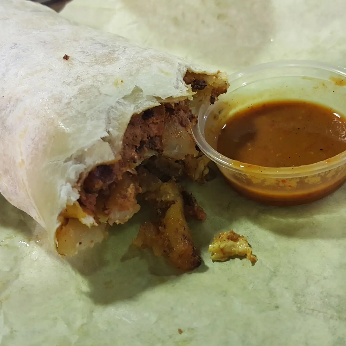 Fire Breakfast Burrito
