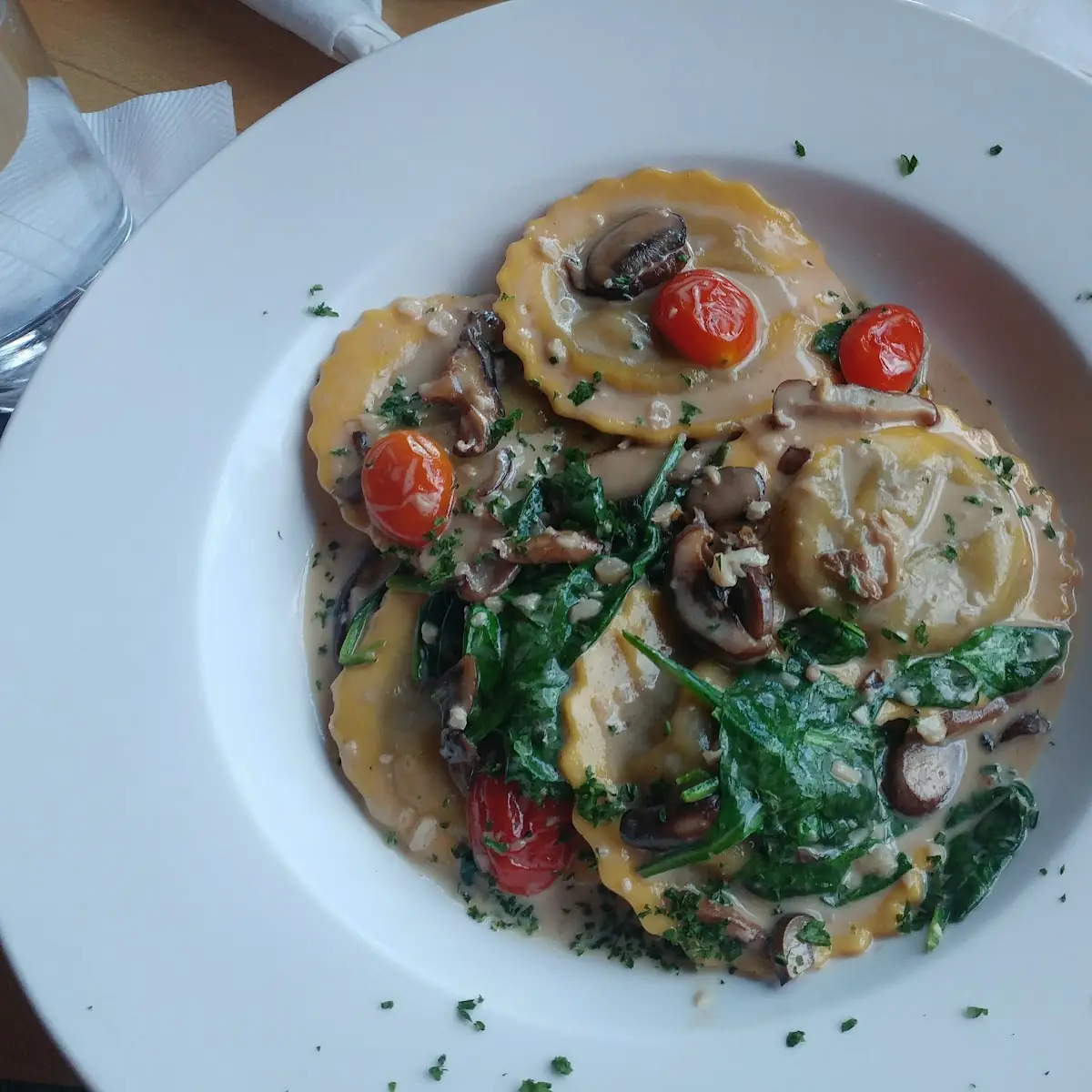 Wild Mushroom Ravioli
