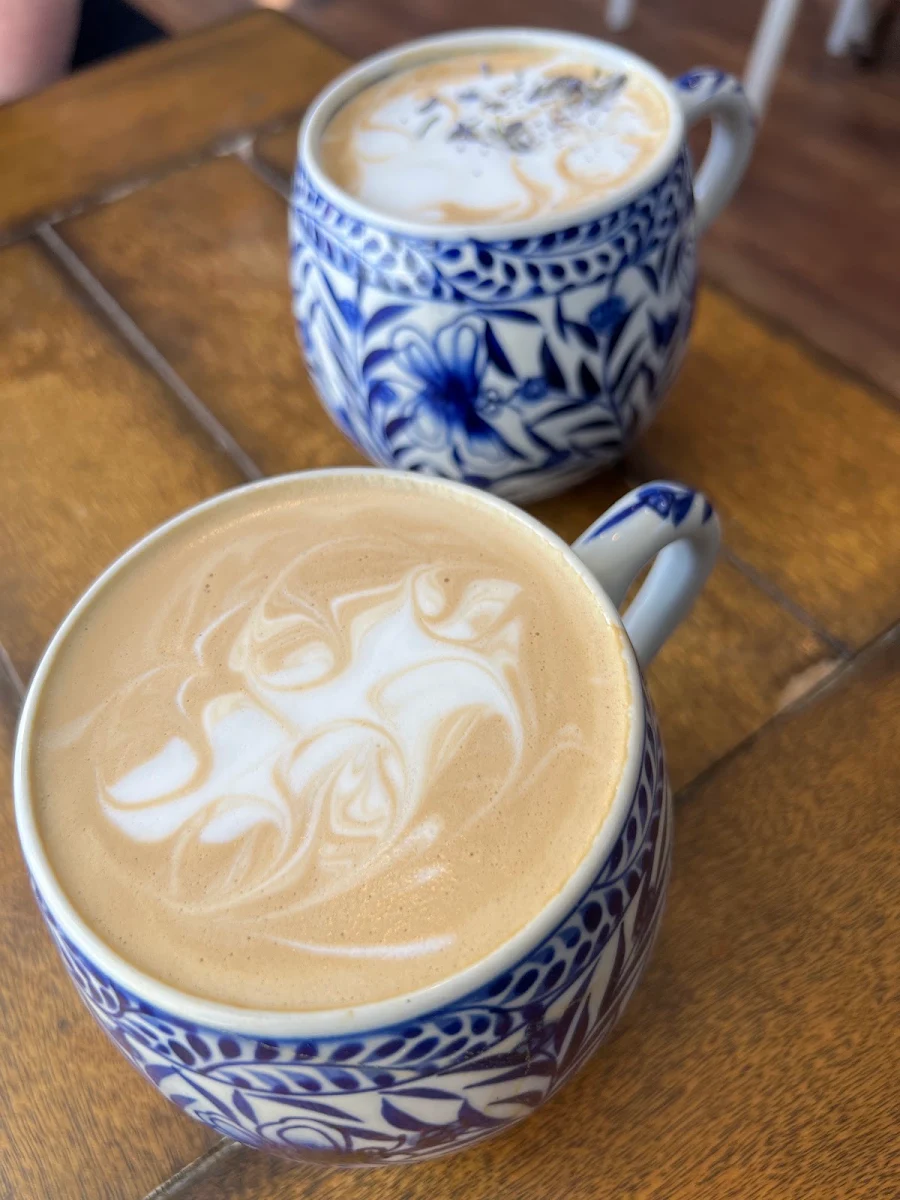 Ube White Chocolate Latte
