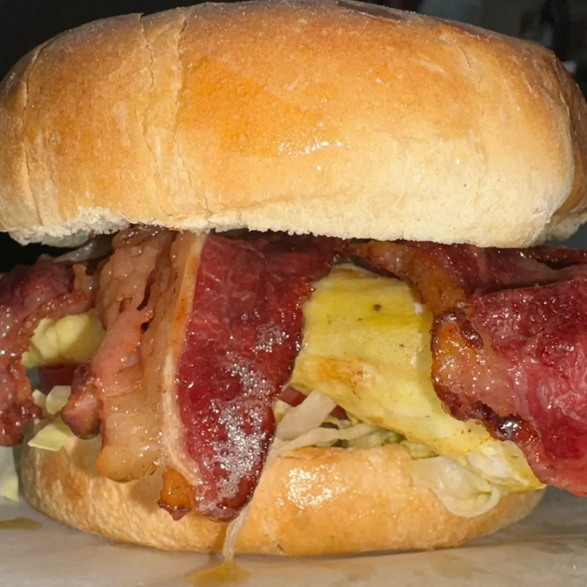 Turkey Bacon Egg and Cheese