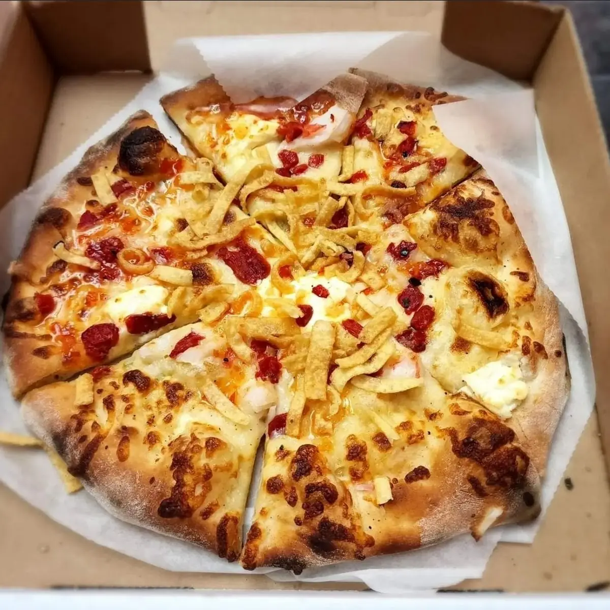 Crab Rangoon Pizza