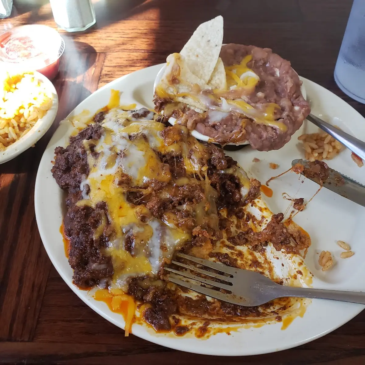 Chilli Cheese Enchiladas