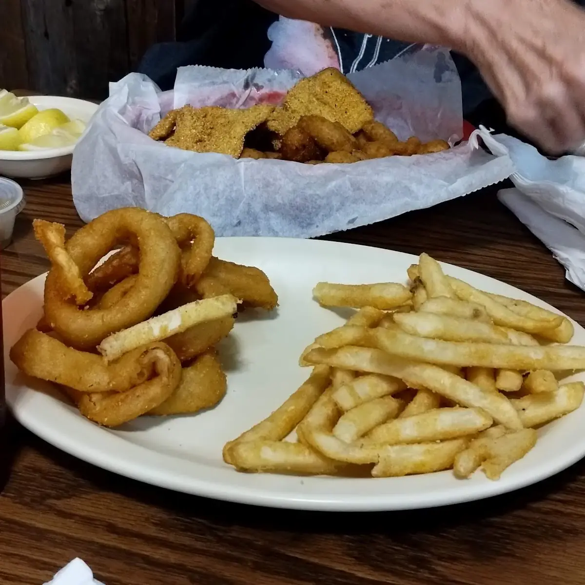 Fries and Onion Rings