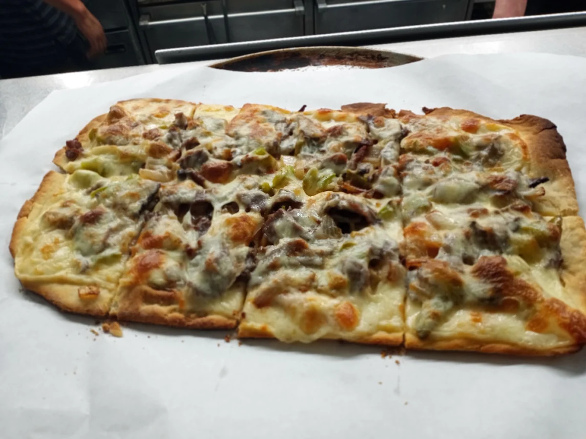 Cheese Steak Flatbread