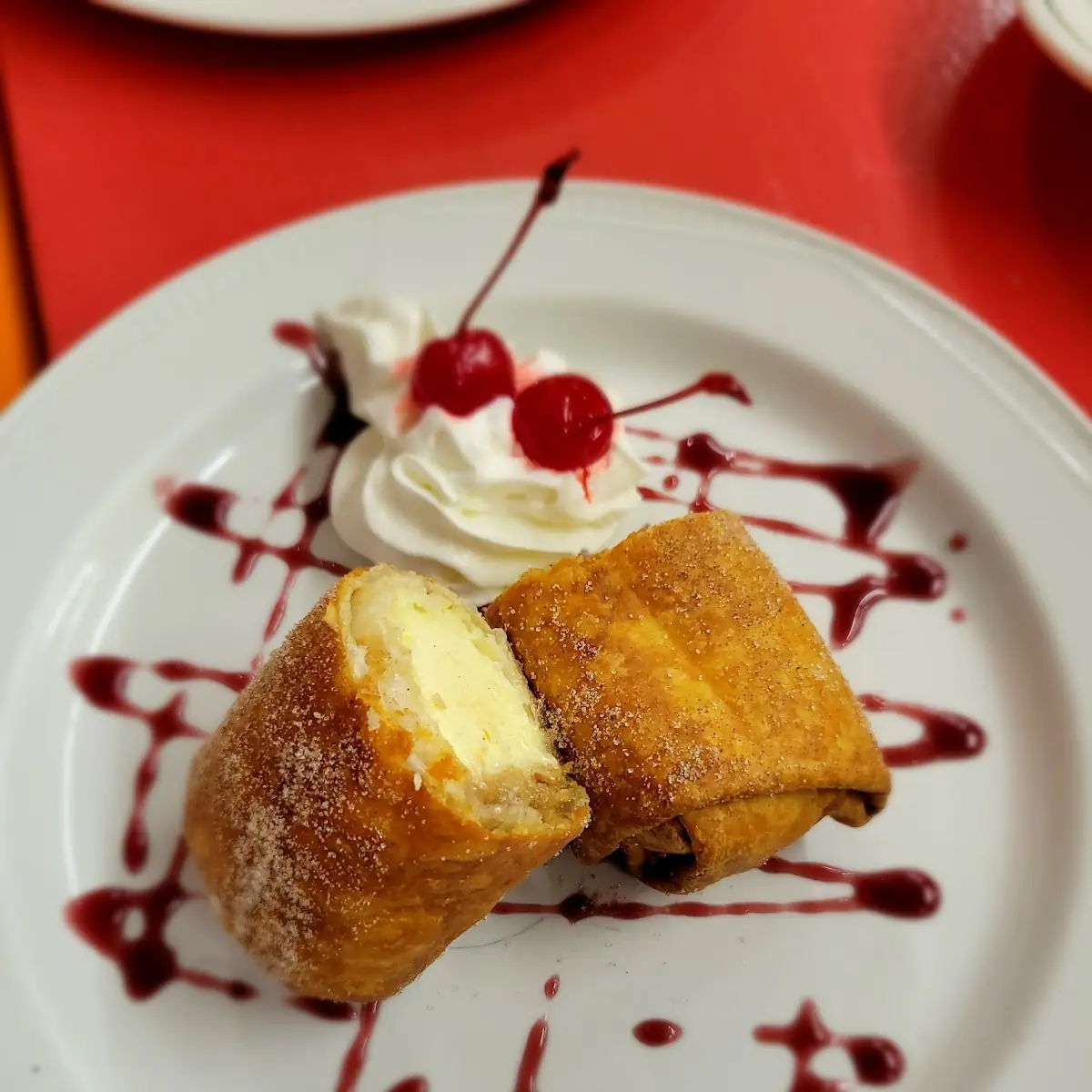 Cheese Cake Chimichanga