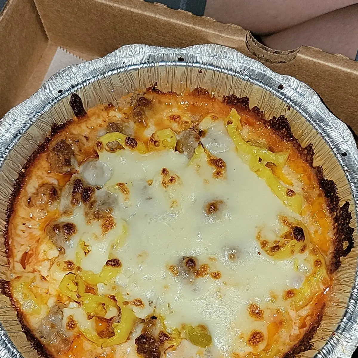 Crustless Pizza Bowl