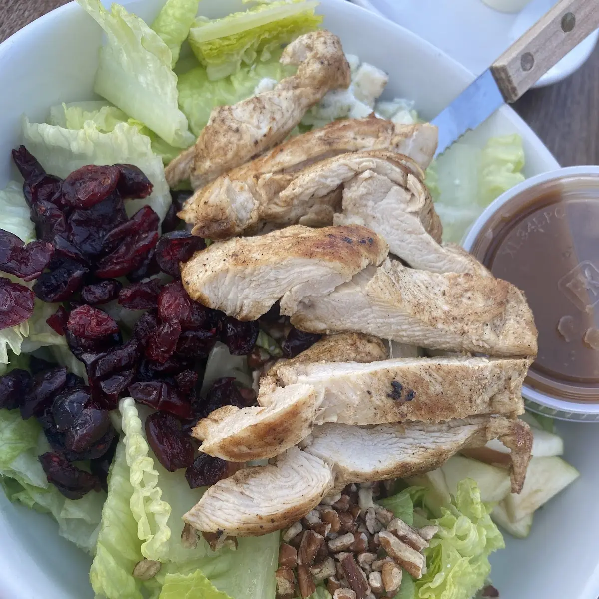 Apple Pecan Blue Cheese Chicken Salad W