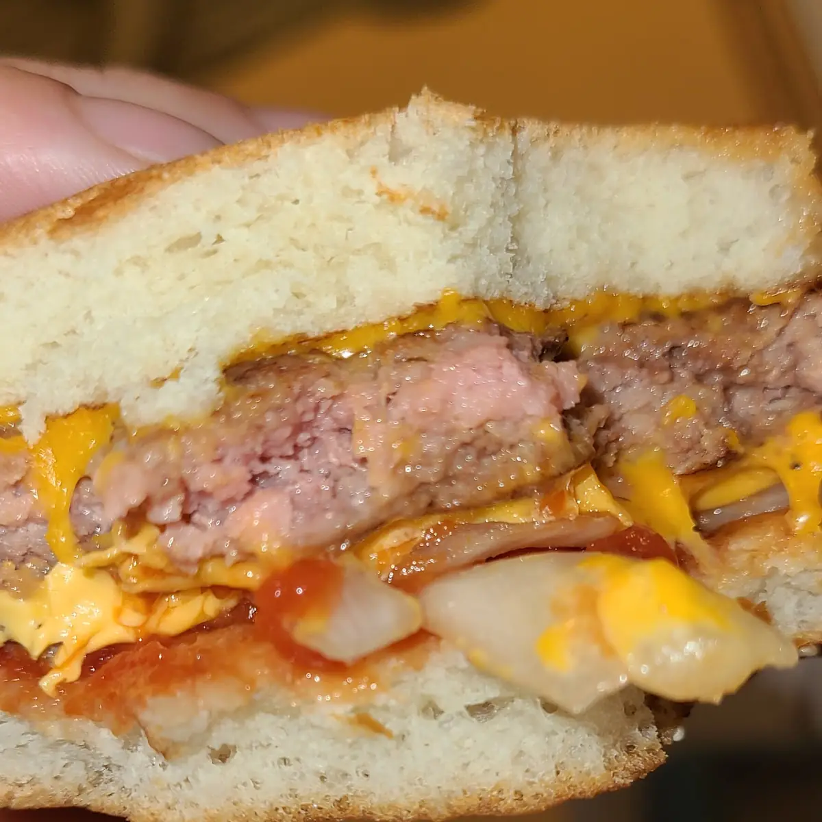 Uncooked Quarter Pounder