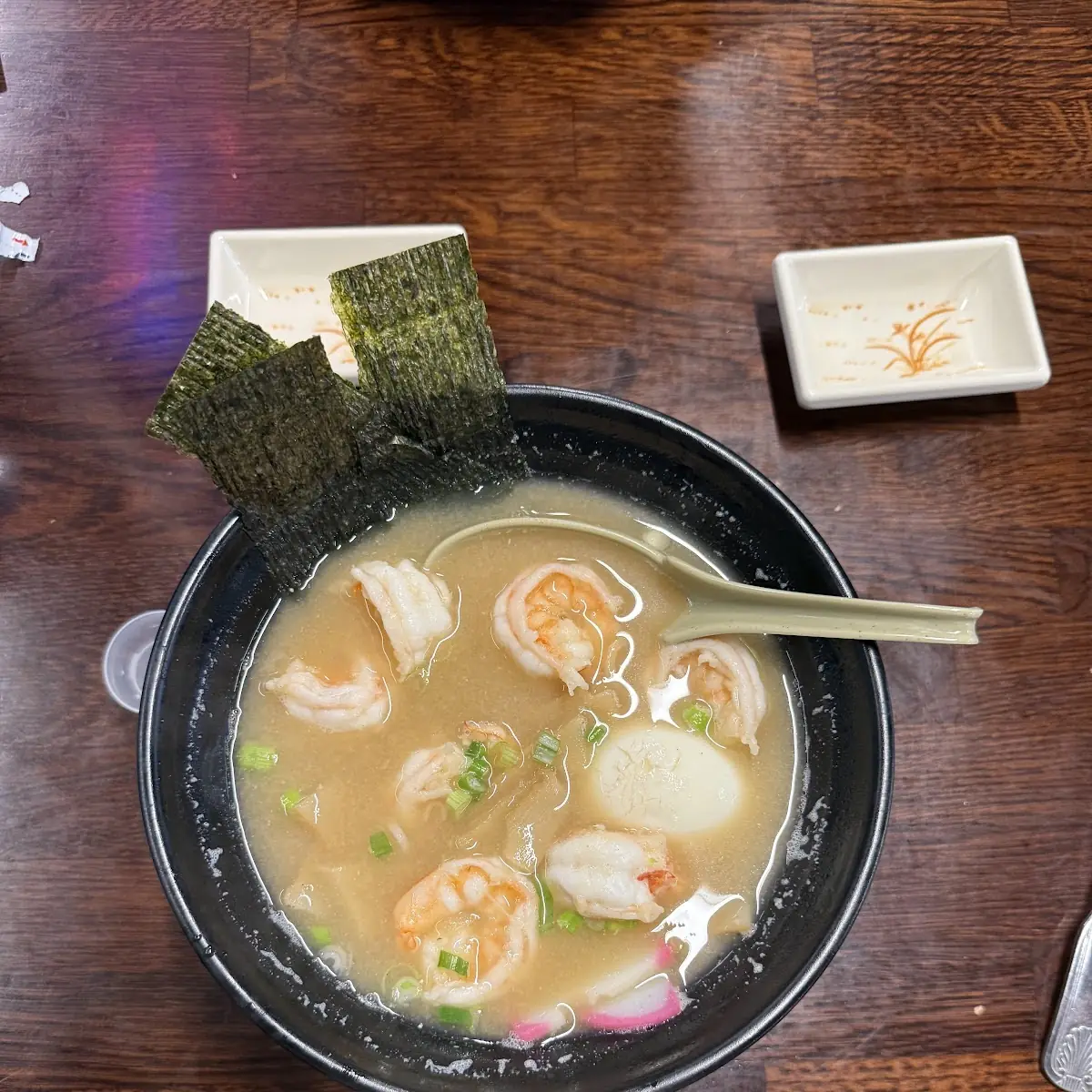 Miso Ramen with Shrimp