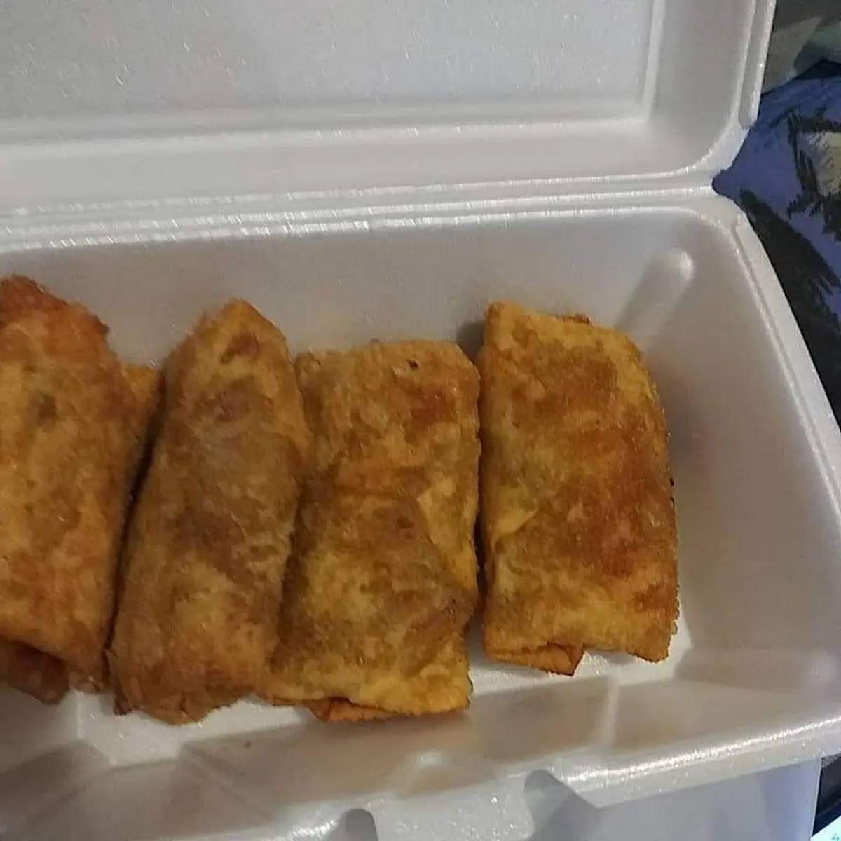 Corn Beef Egg Rolls