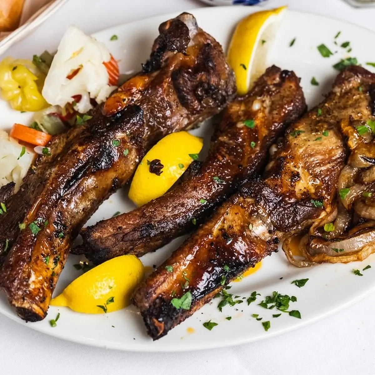 Grilled Spare Ribs
