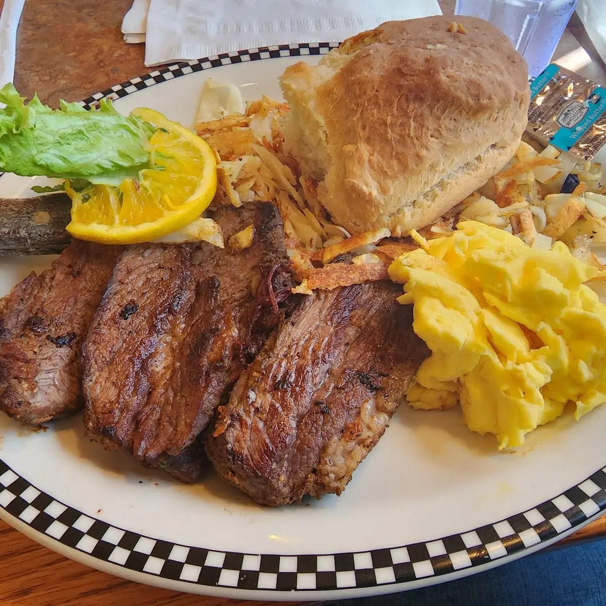 New York Steak & Eggs