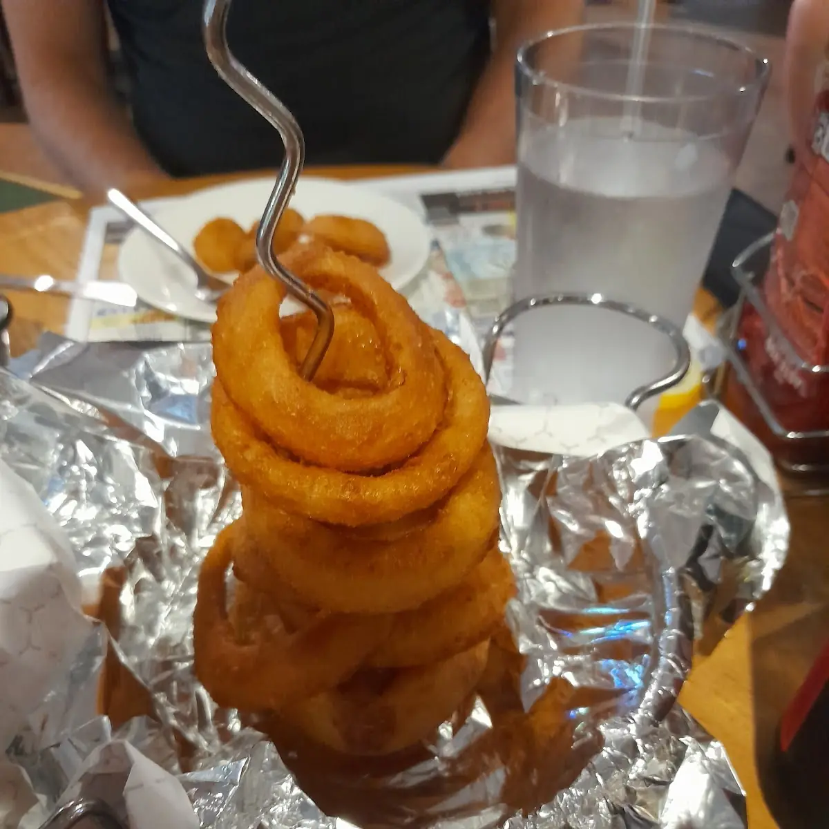 Battered Onion Ring Appetizer
