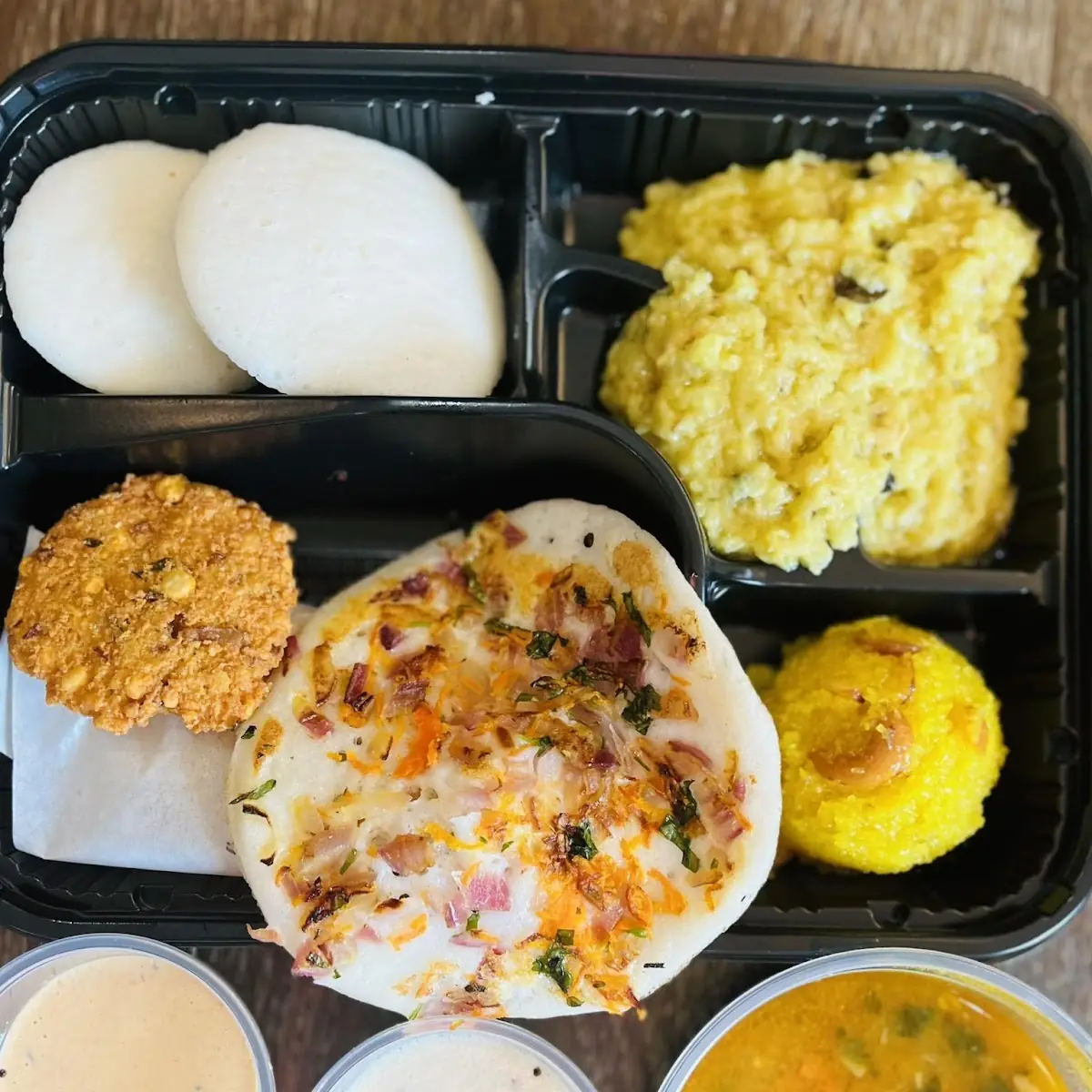 South Indian Breakfast Box Platter
