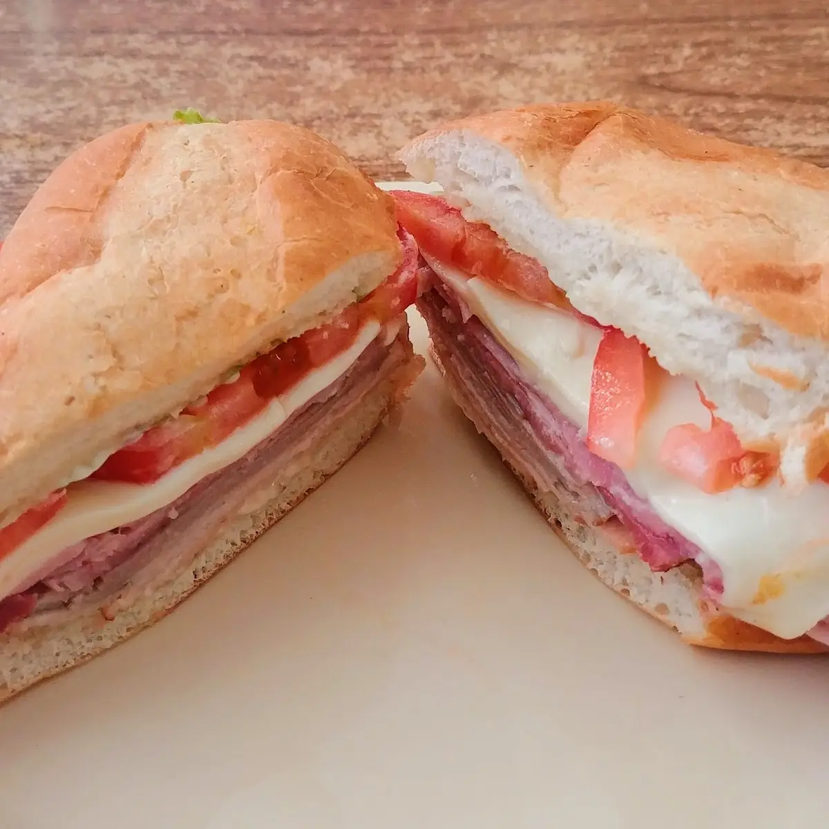 Ham Turkey and Roast Beef Sub