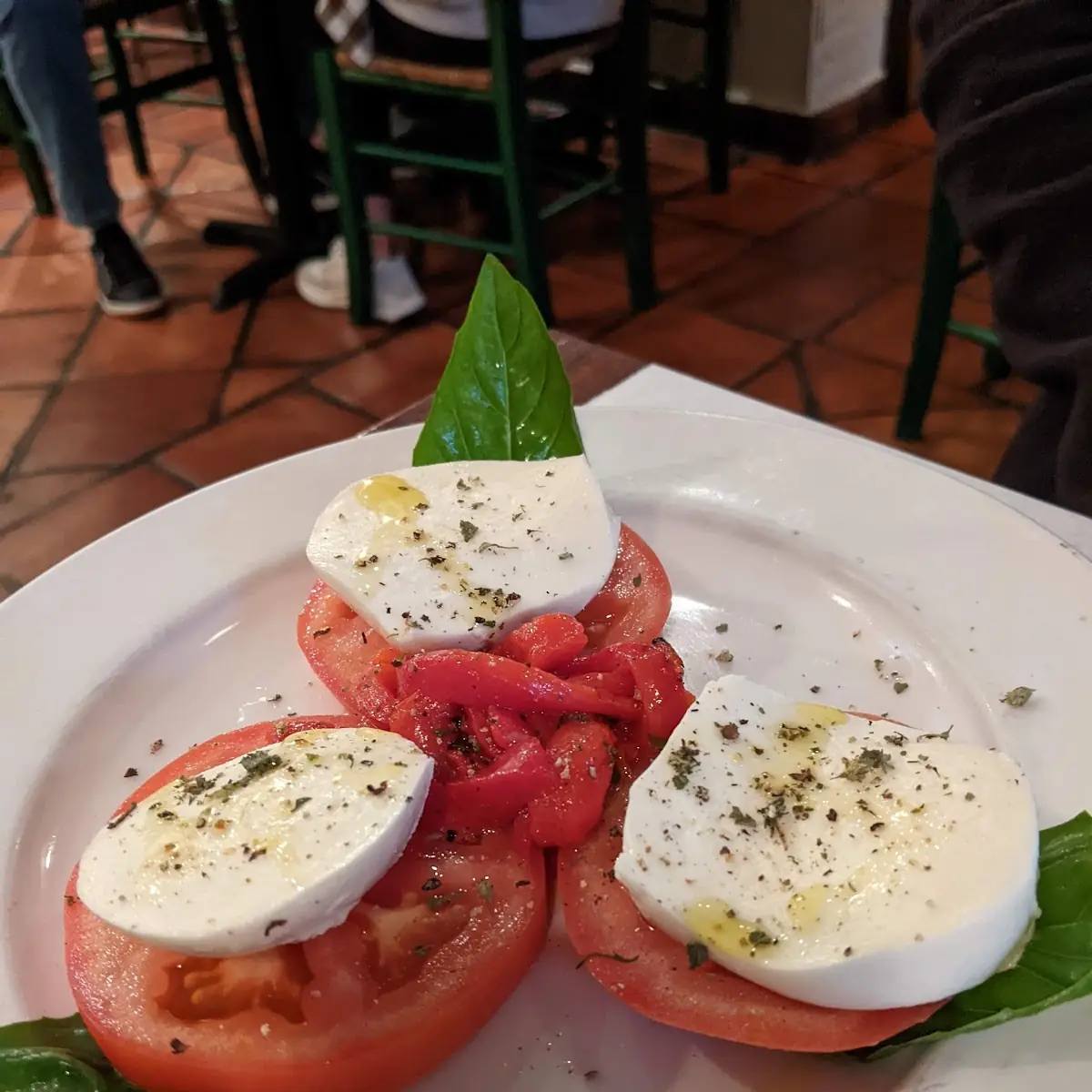 Caprese Salad with Fresh Mozzarella