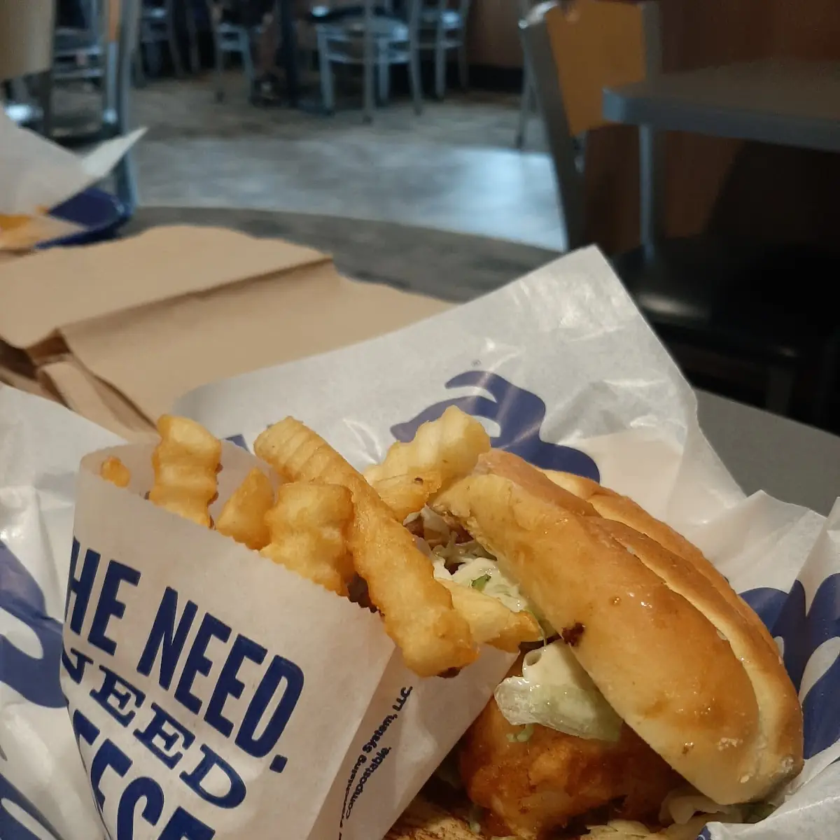 Fish Sandwich with FF