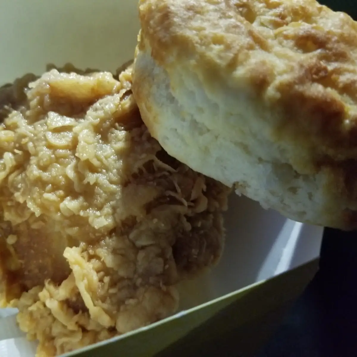 Fried Chicken and Biscuit