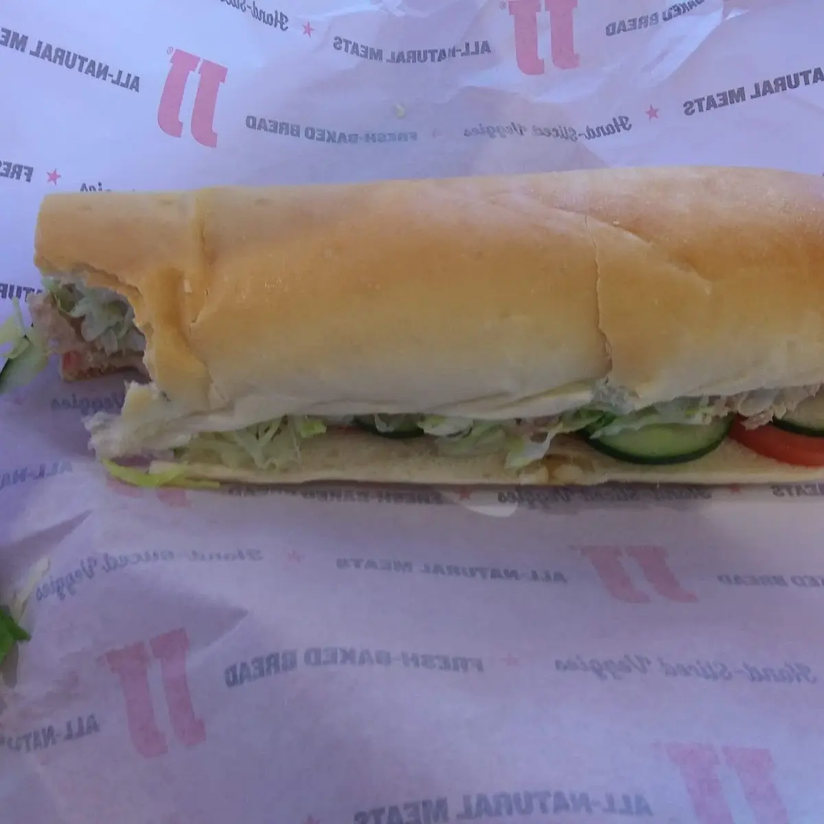 Tuna No Cheese 8 Sandwich