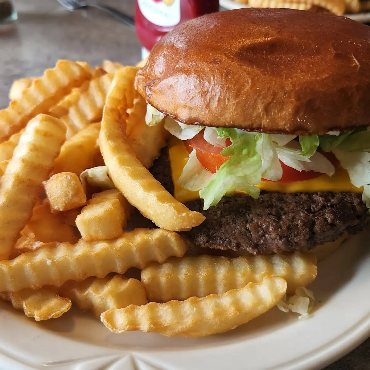 Quarter Pound Cheeseburger Deluxe