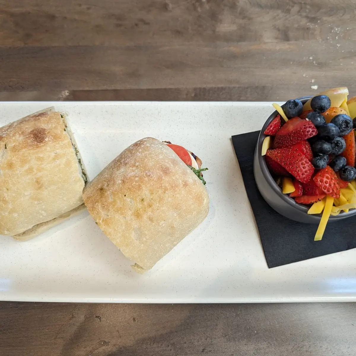 Chicken Caprese Sandwich