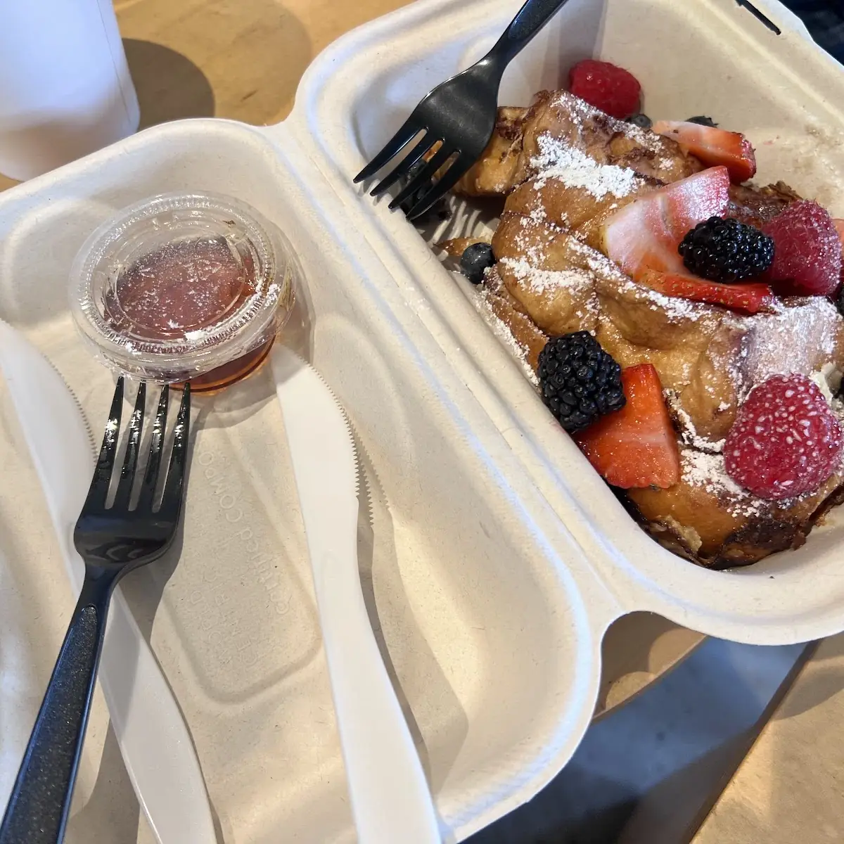 French Toast with Mixed Berries