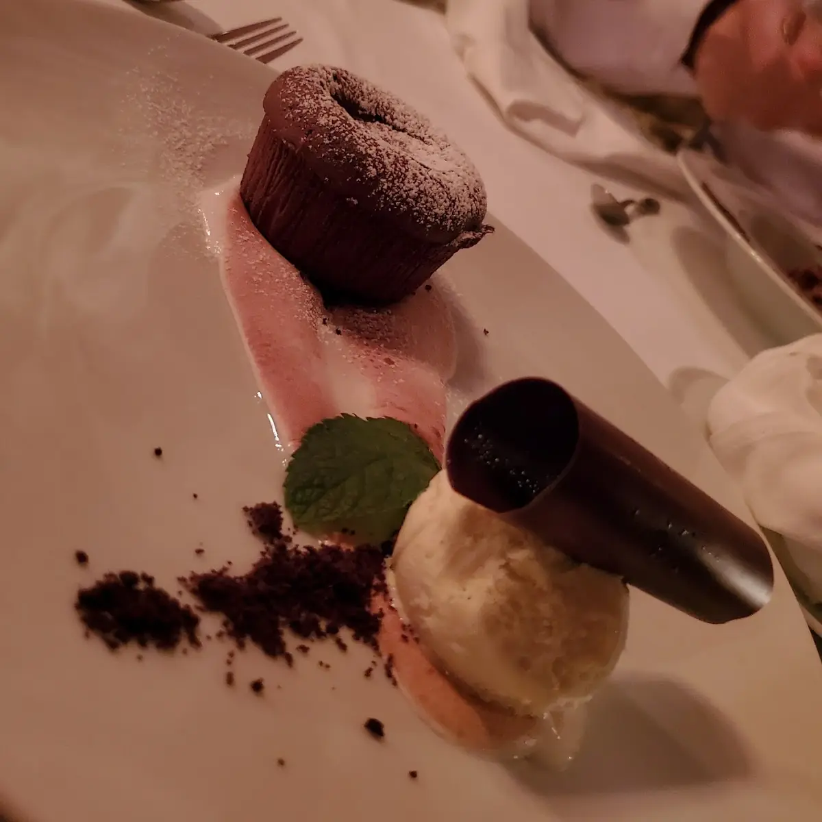 Molten Chocolate Cake