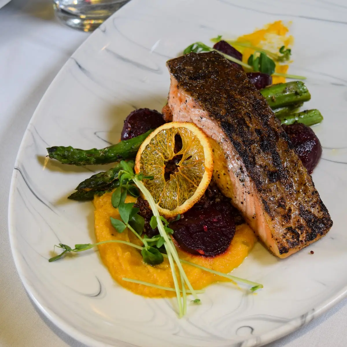 Pan Seared Atlantic Salmon