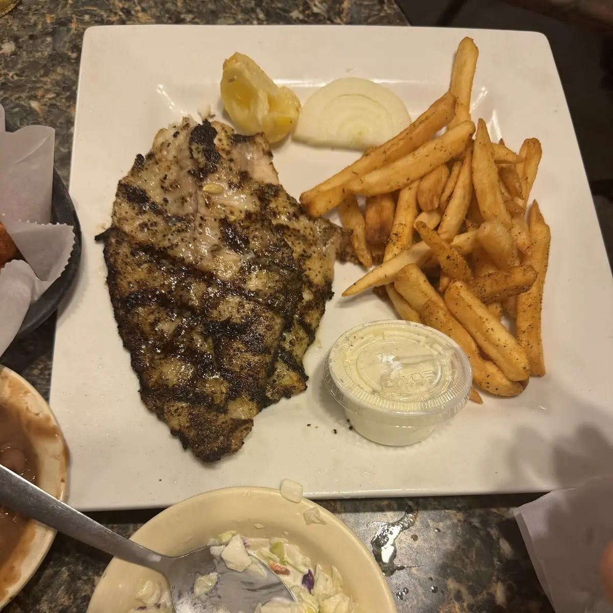 Grilled Lemon Pepper Catfish