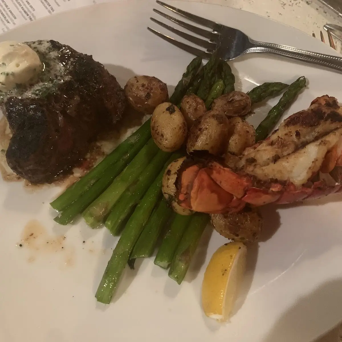 Filet Mignon and Maine Lobster Tail