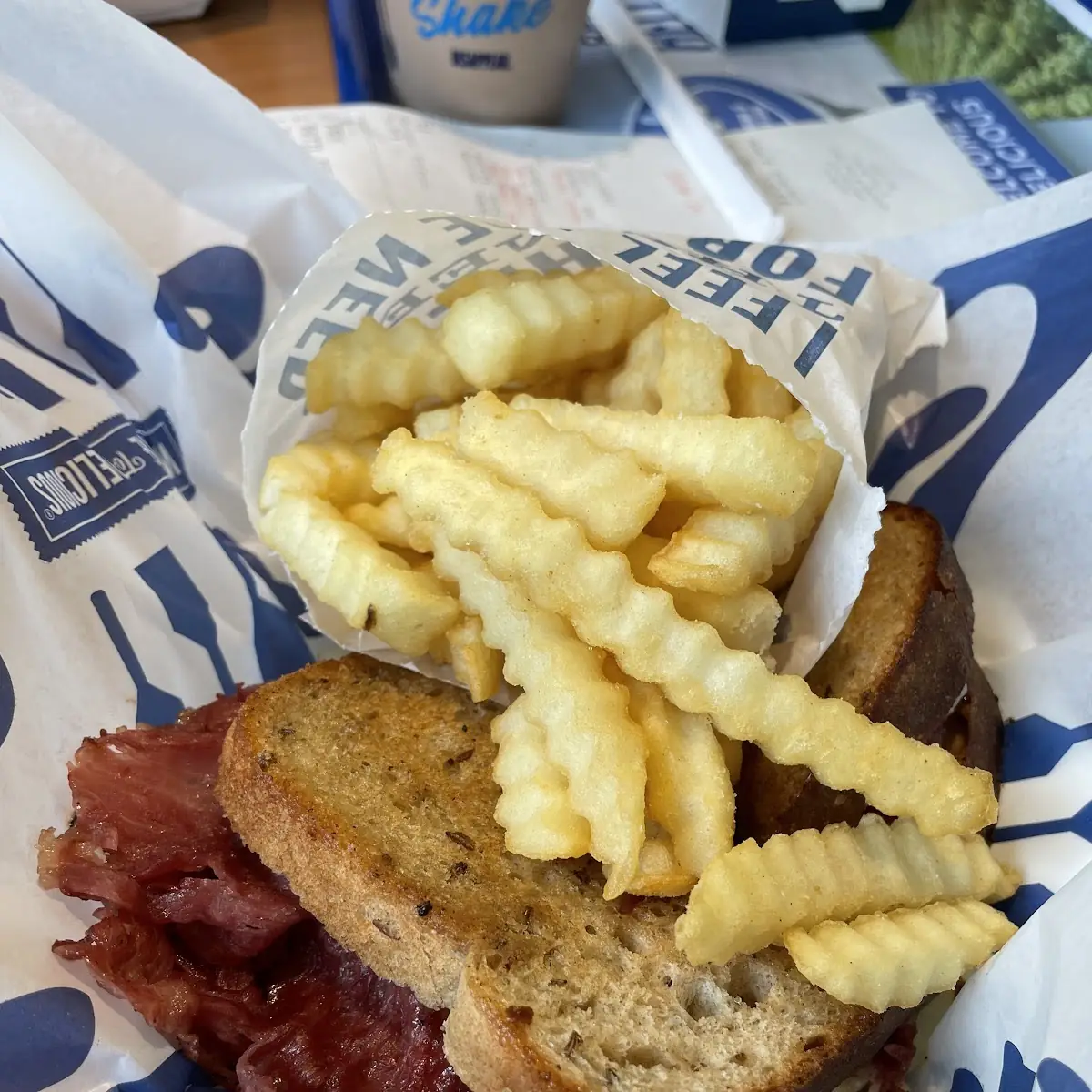 Reuben Sandwich Fries