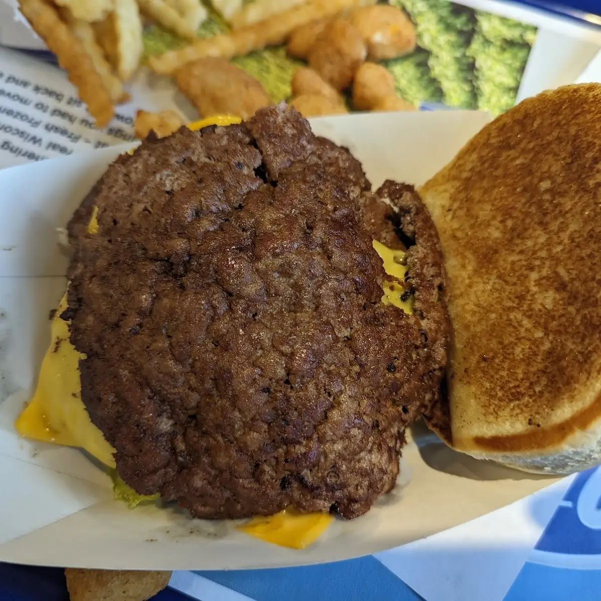 Triple Cheeseburger