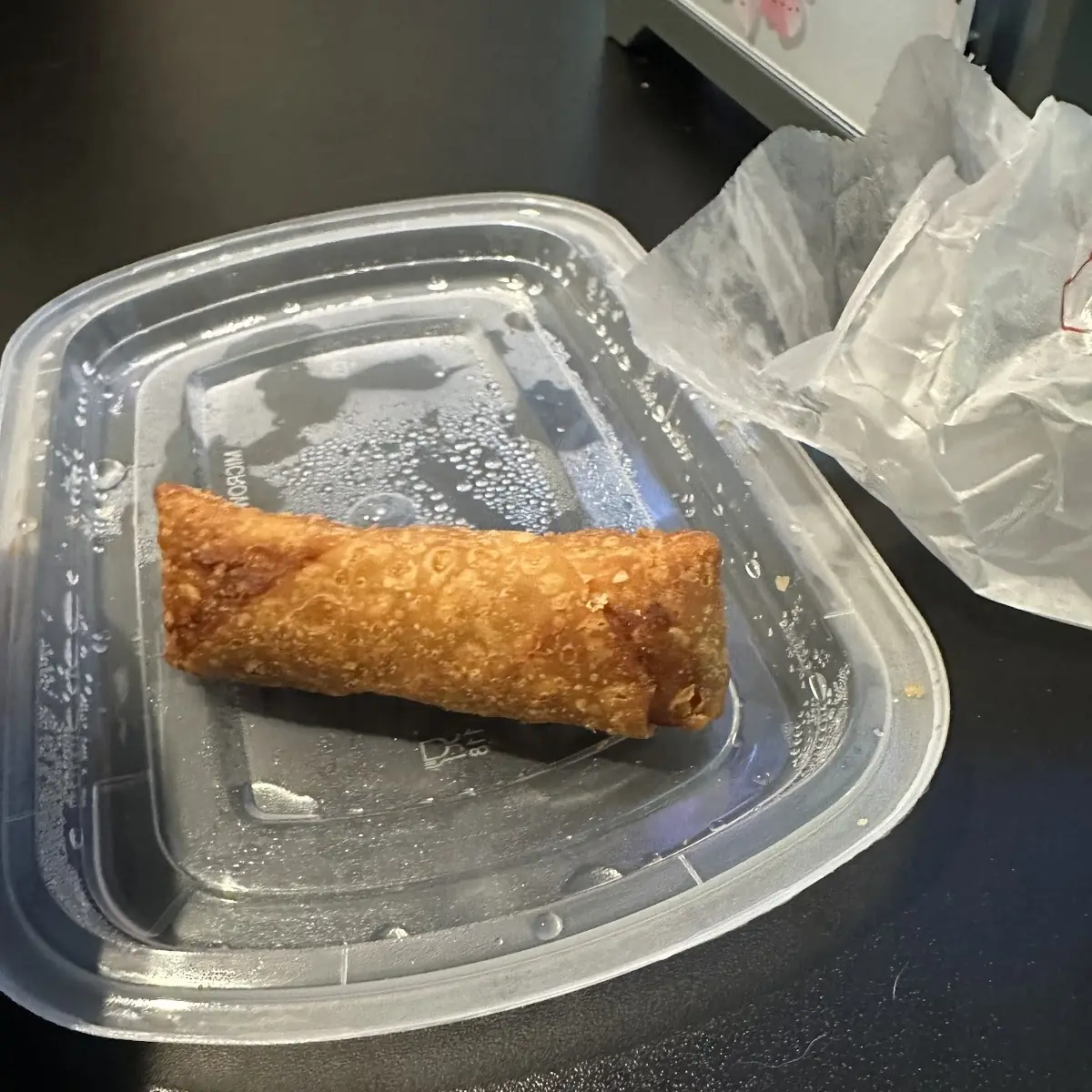 Drink (32 oz) and Egg Roll or Spring Roll