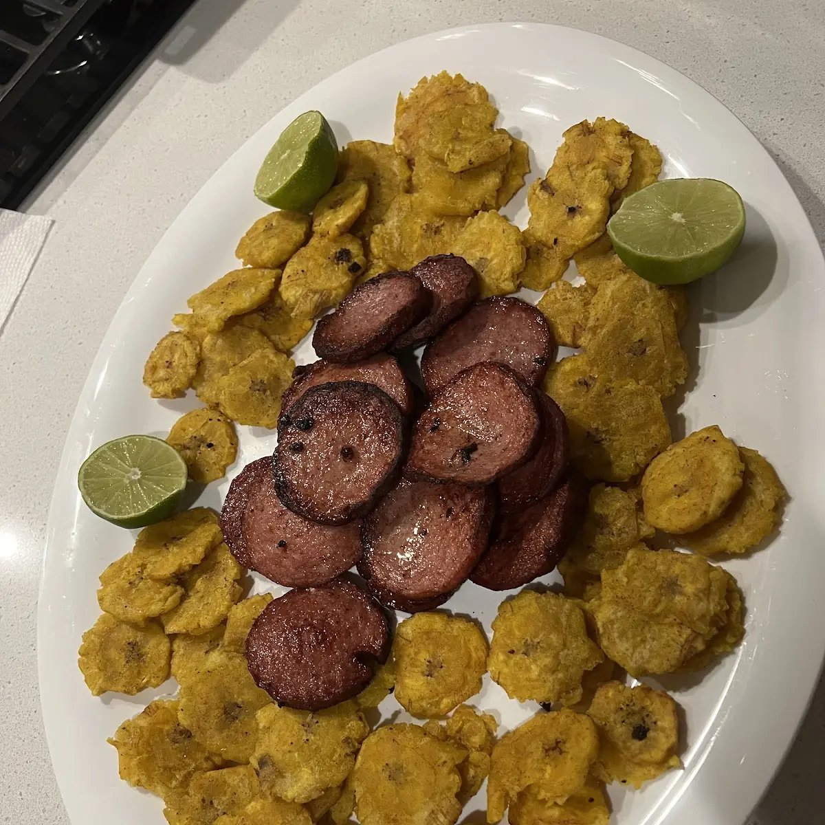 Tostones Fried Green Plantain