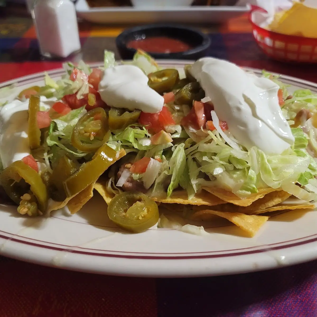 Nachos Rancheros El Molcajete