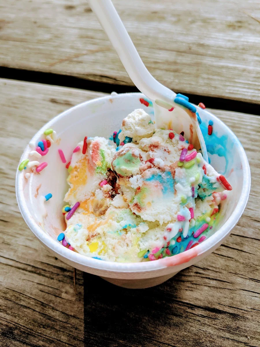 Cake Batter Ice Cream