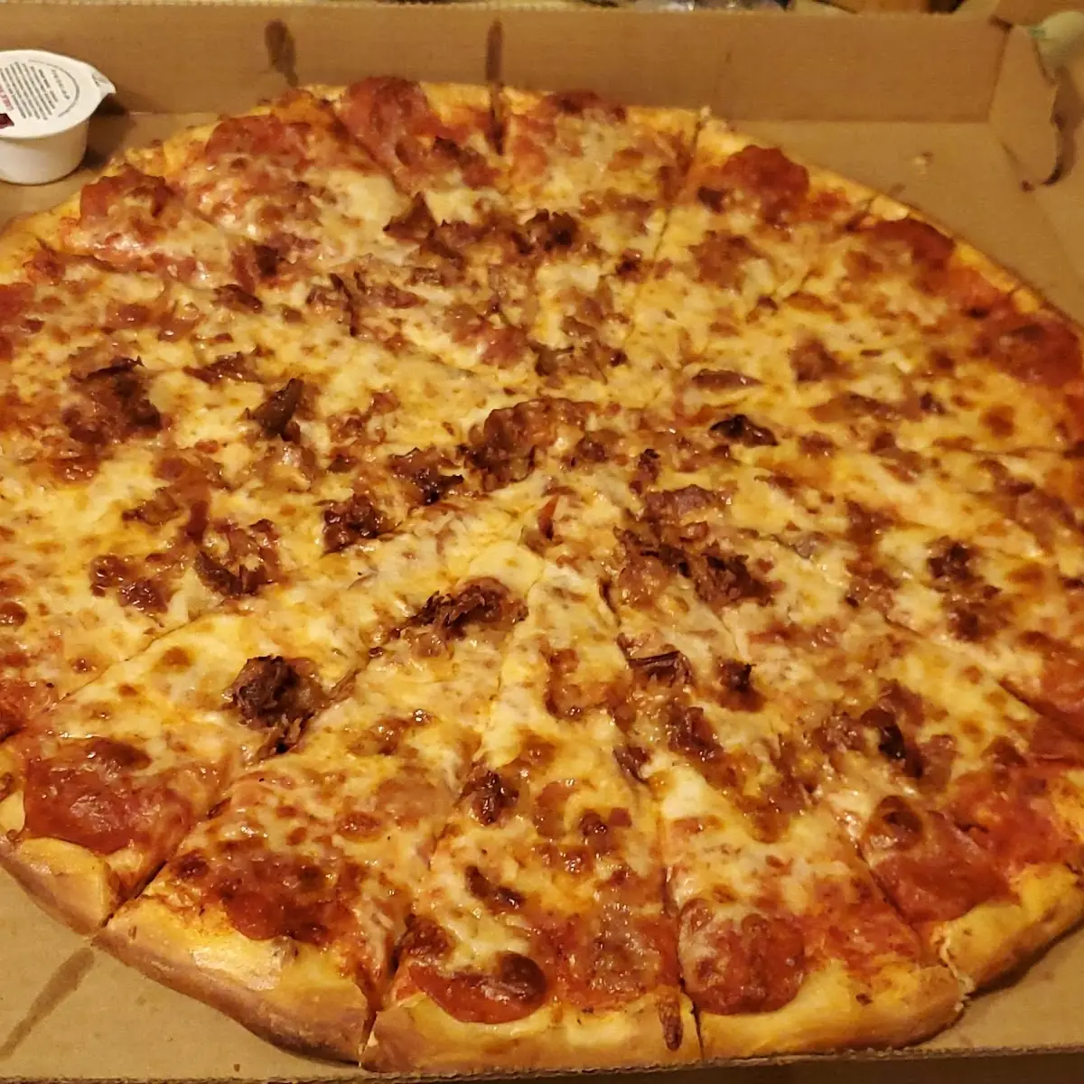 18 Bacon & Pepperoni Pizza