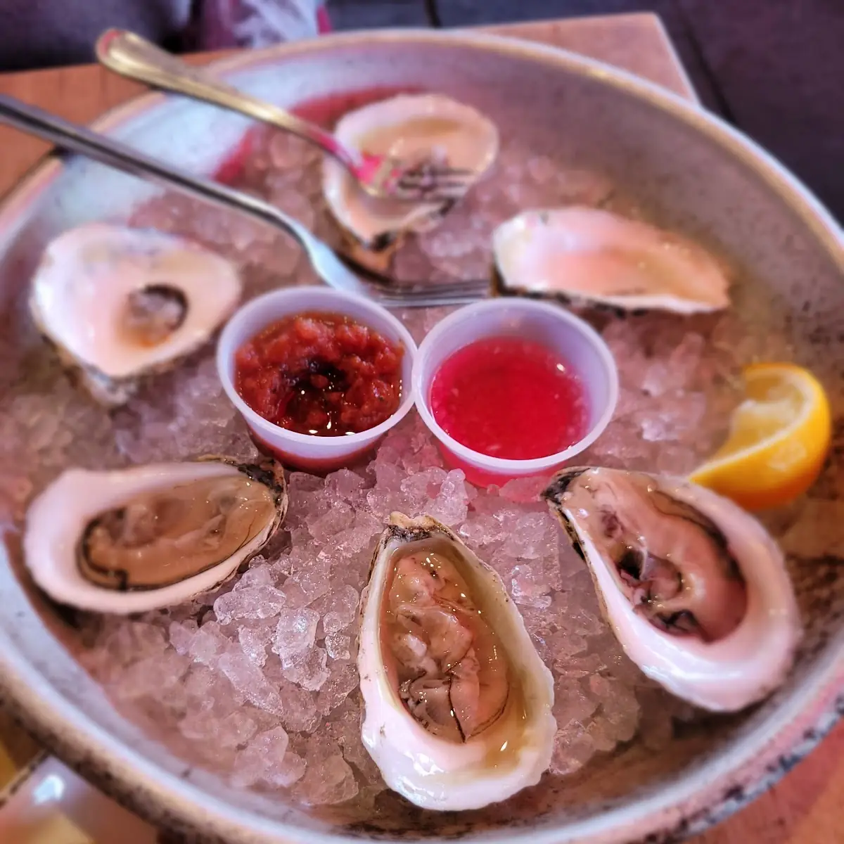 Pemiquid Oysters on the Half Shell