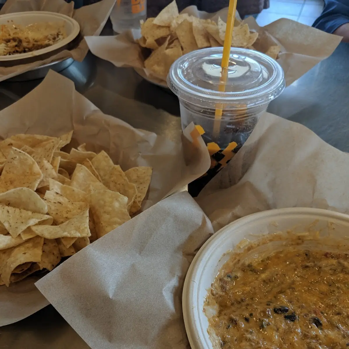 Three Cheese Nachos