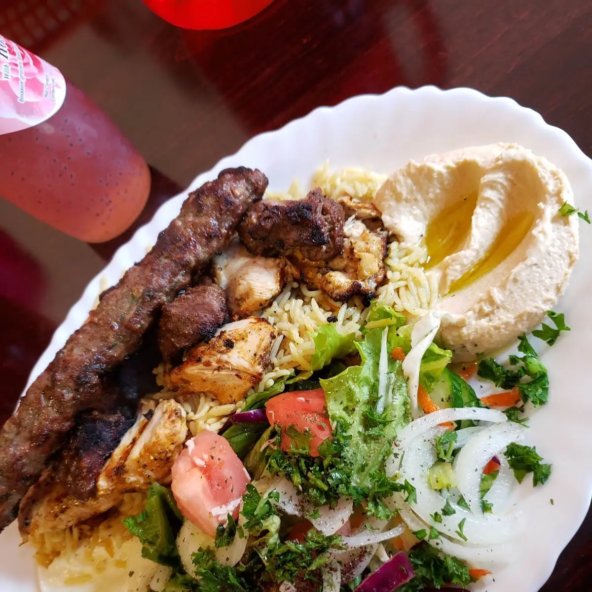 Chicken Shish Tawook, Kababji Grill