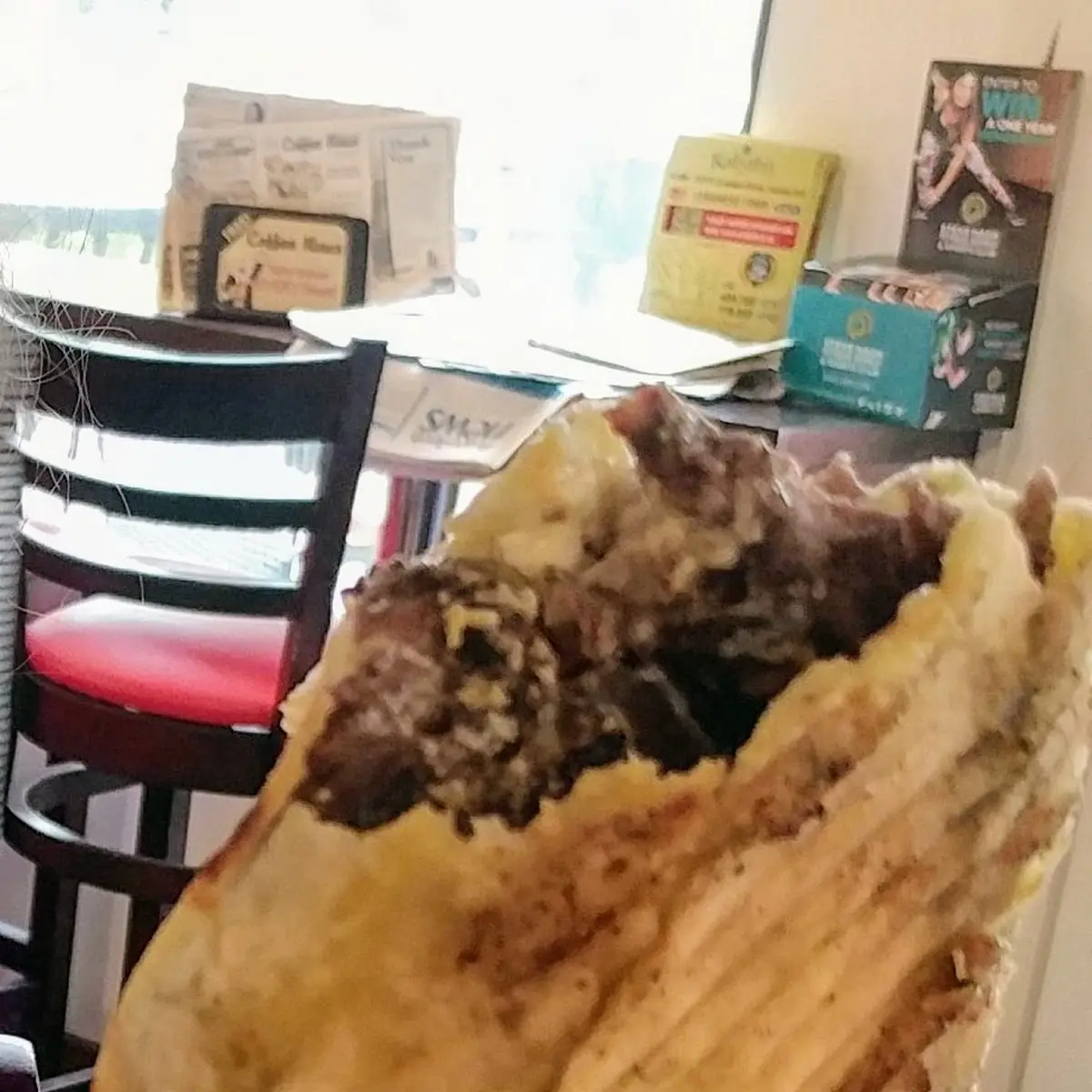 Lamb Shawarma, Kababji Grill