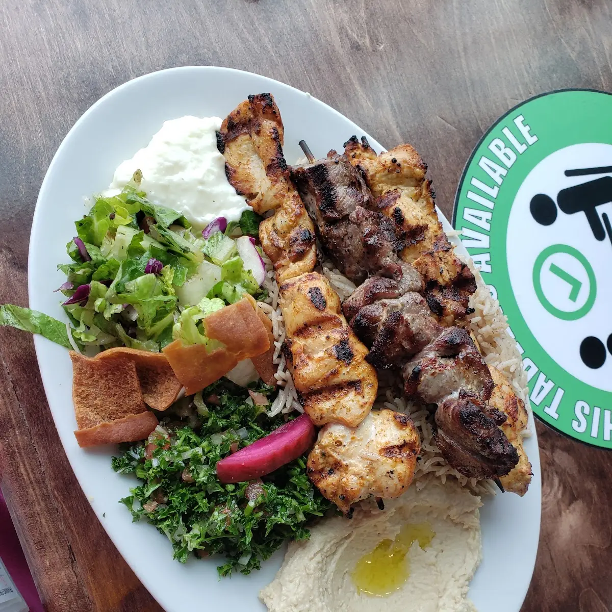 Mixed Grill Platter, Kababji Grill