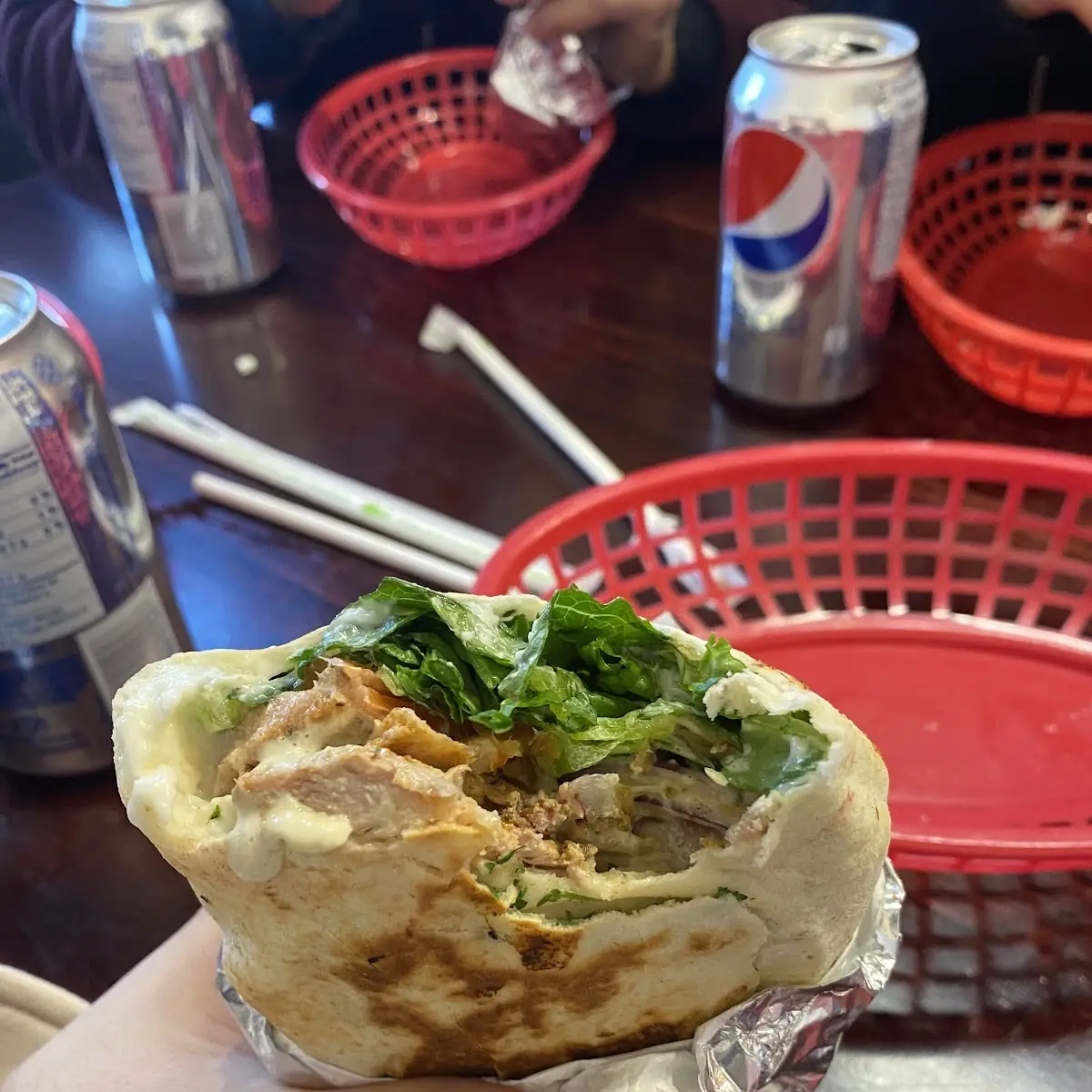 Shawarma Sandwich, Kababji Grill