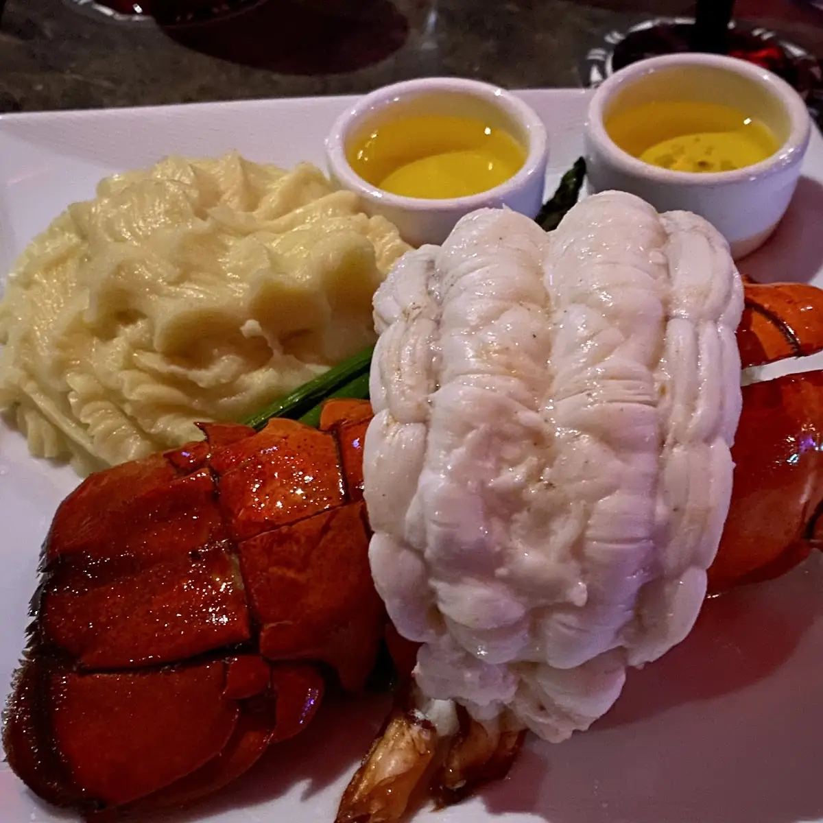 Poached Lobster Tail