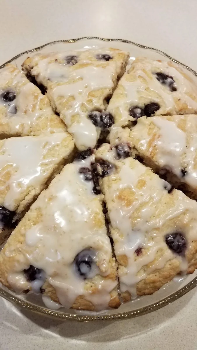 Lemon Blueberry Scone