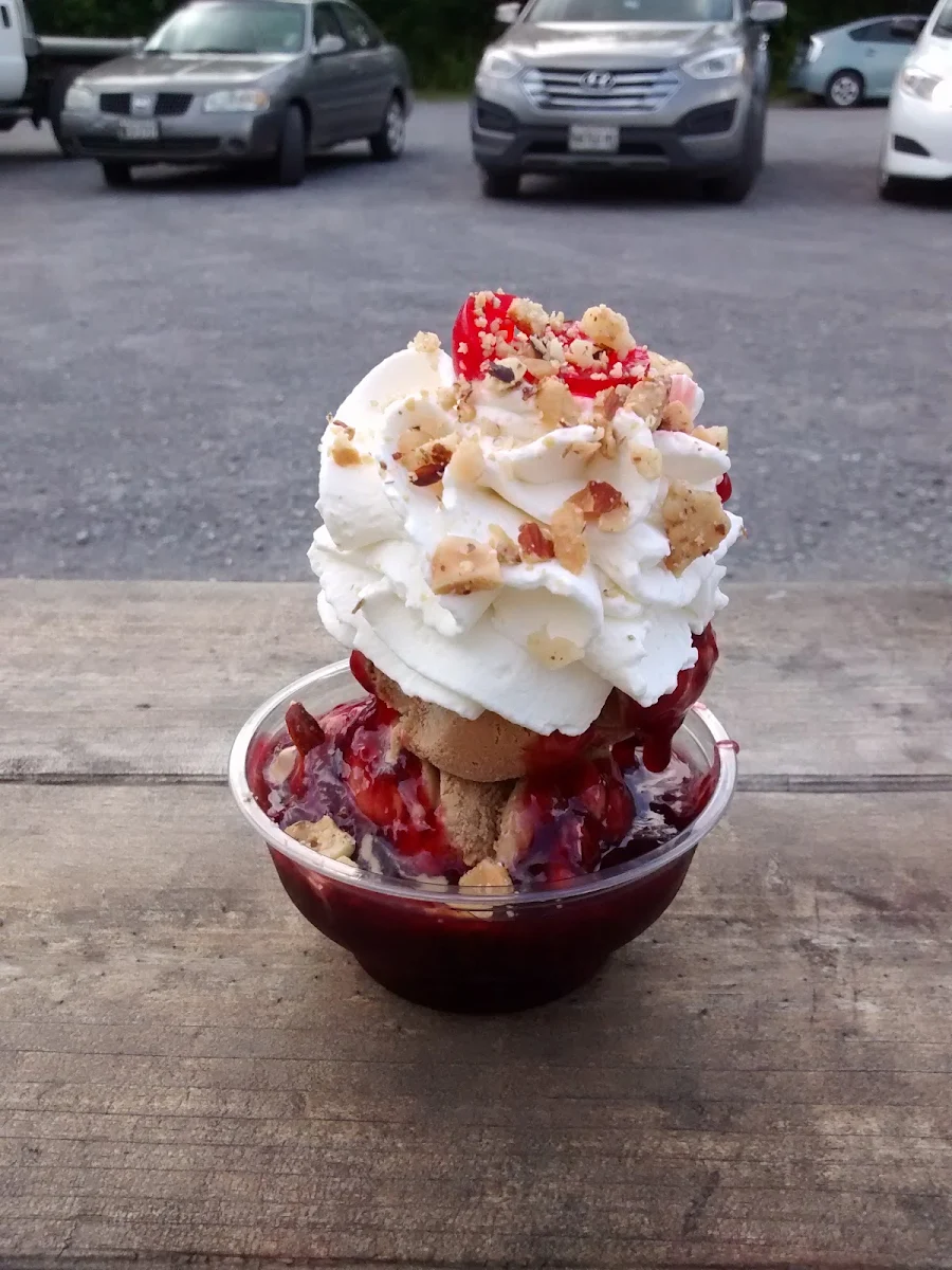 Strawberry Cheesecake Sundae
