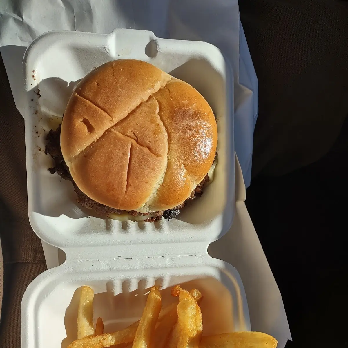 Double Cheeseburger & Fries