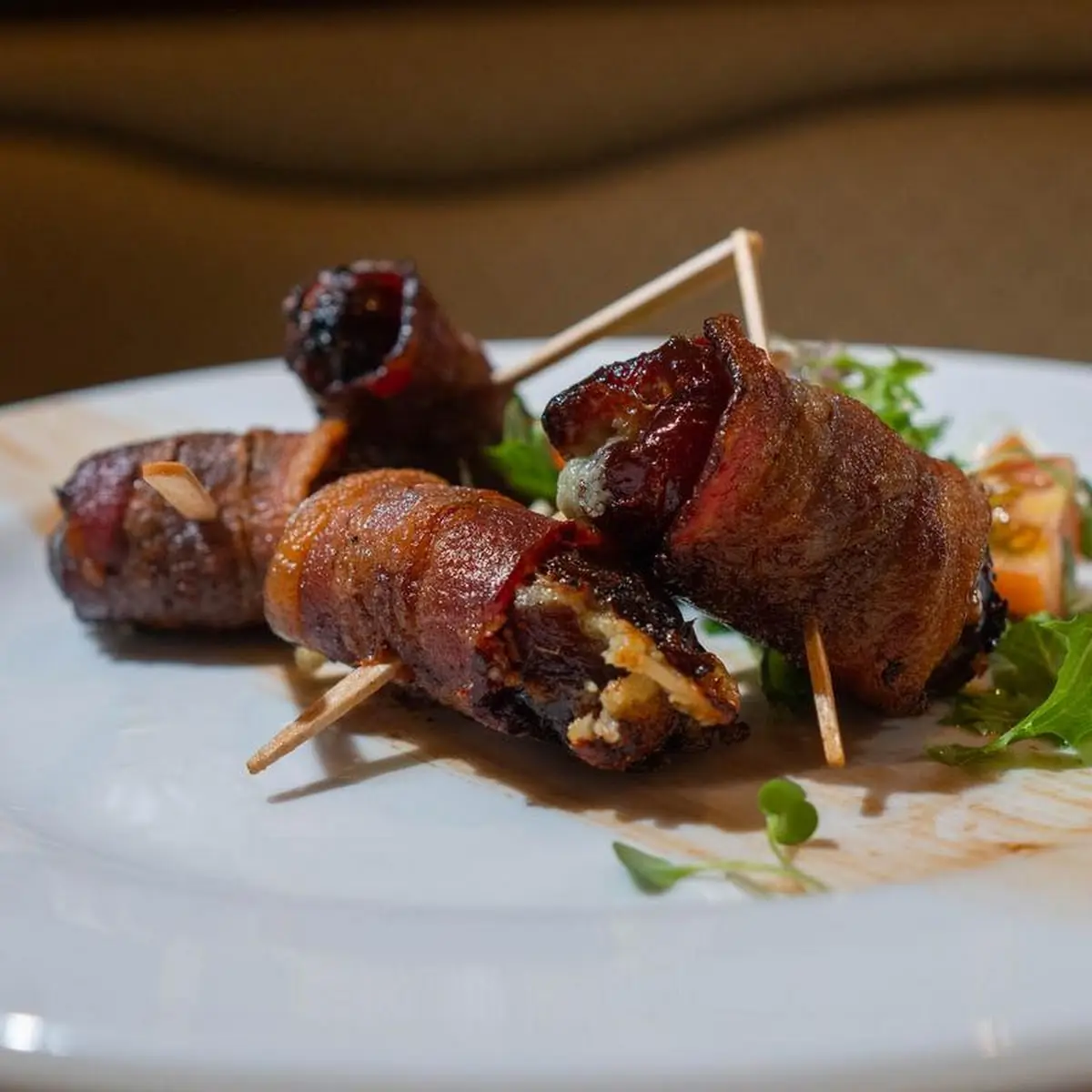 Bacon Wrapped Local Royal Medjool Dates